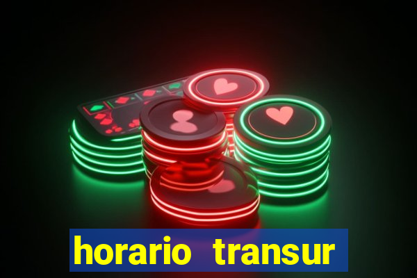 horario transur roleta santos dumont juiz de fora